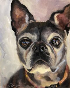 dog portrait by lana
