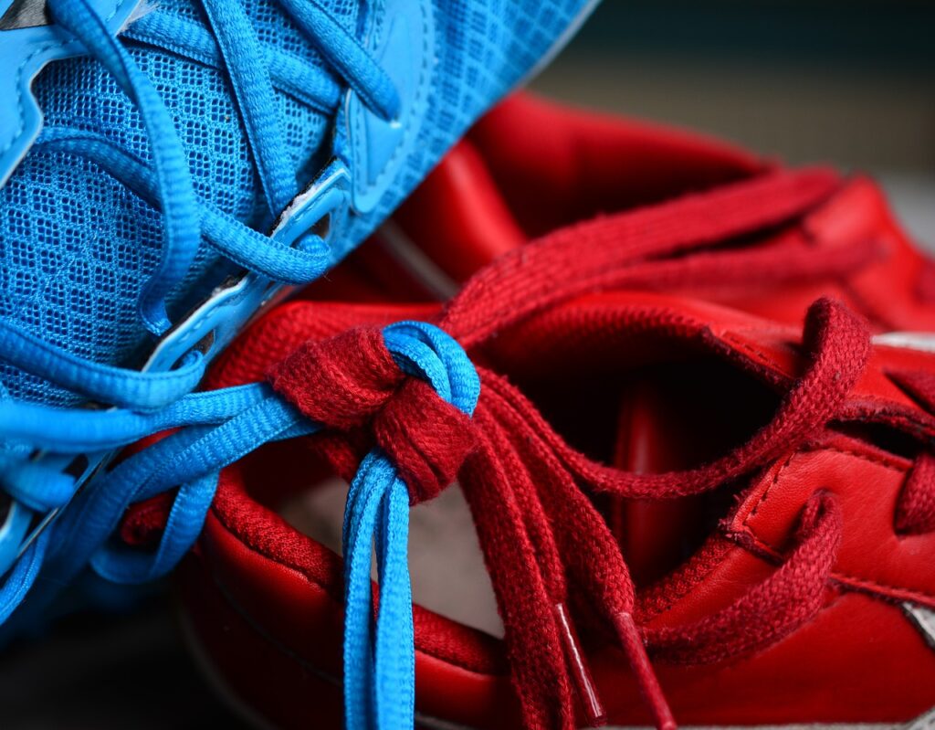 shoe lacing