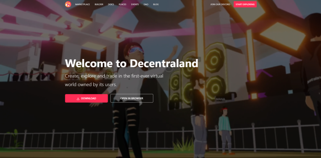 metaverse decentraland