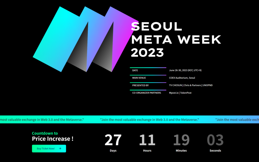 mmai seoul meta week 2023